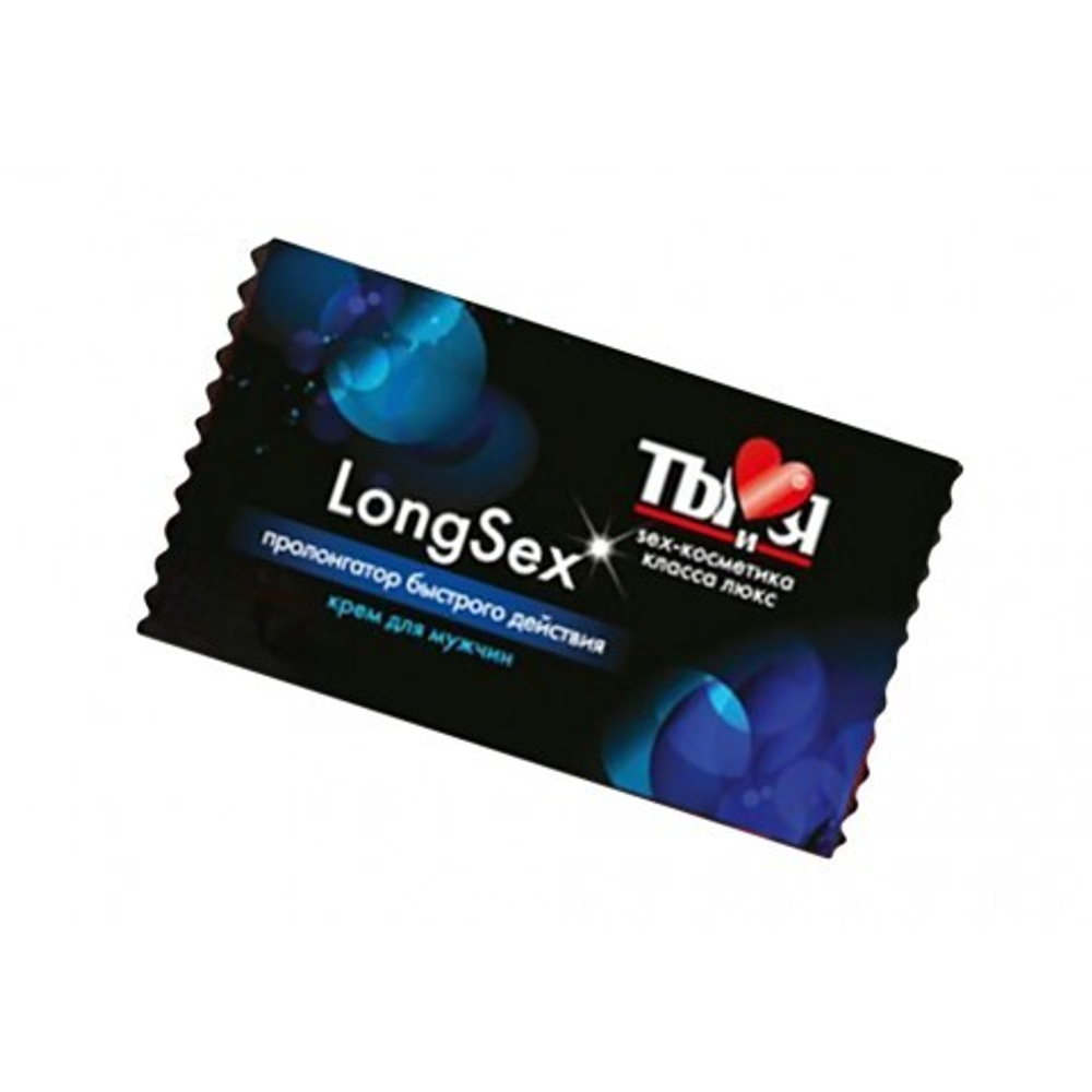 Крем-пролонгатор мужской "Ты и Я" LongSex, саше 1,5 г