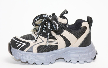 Кроссовки детские демисезонныее Пчёлка Доми арт. 6381-black