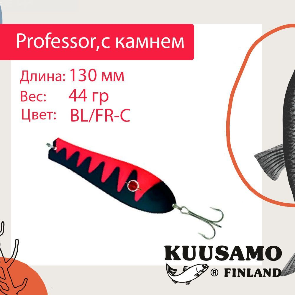 Блесна для рыбалки Kuusamo Professor