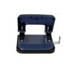 Дырокол 30л. KW-trio металл, синий, с линейкой 0916BLU