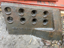 Нож угловой 3501-93-22 левый