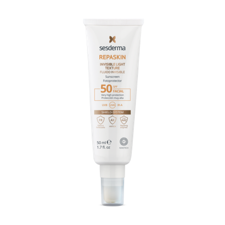 SESDERMA REPASKIN INVISIBLE LIGHT TEXTURE Facial sunscreen SPF50