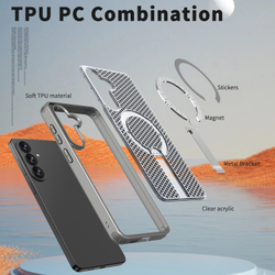 Прозрачный чехол Mesh Pro Magnetic Case для Samsung Galaxy S26