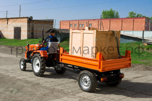 Полуприцеп тракторный самосвальный П-03М
