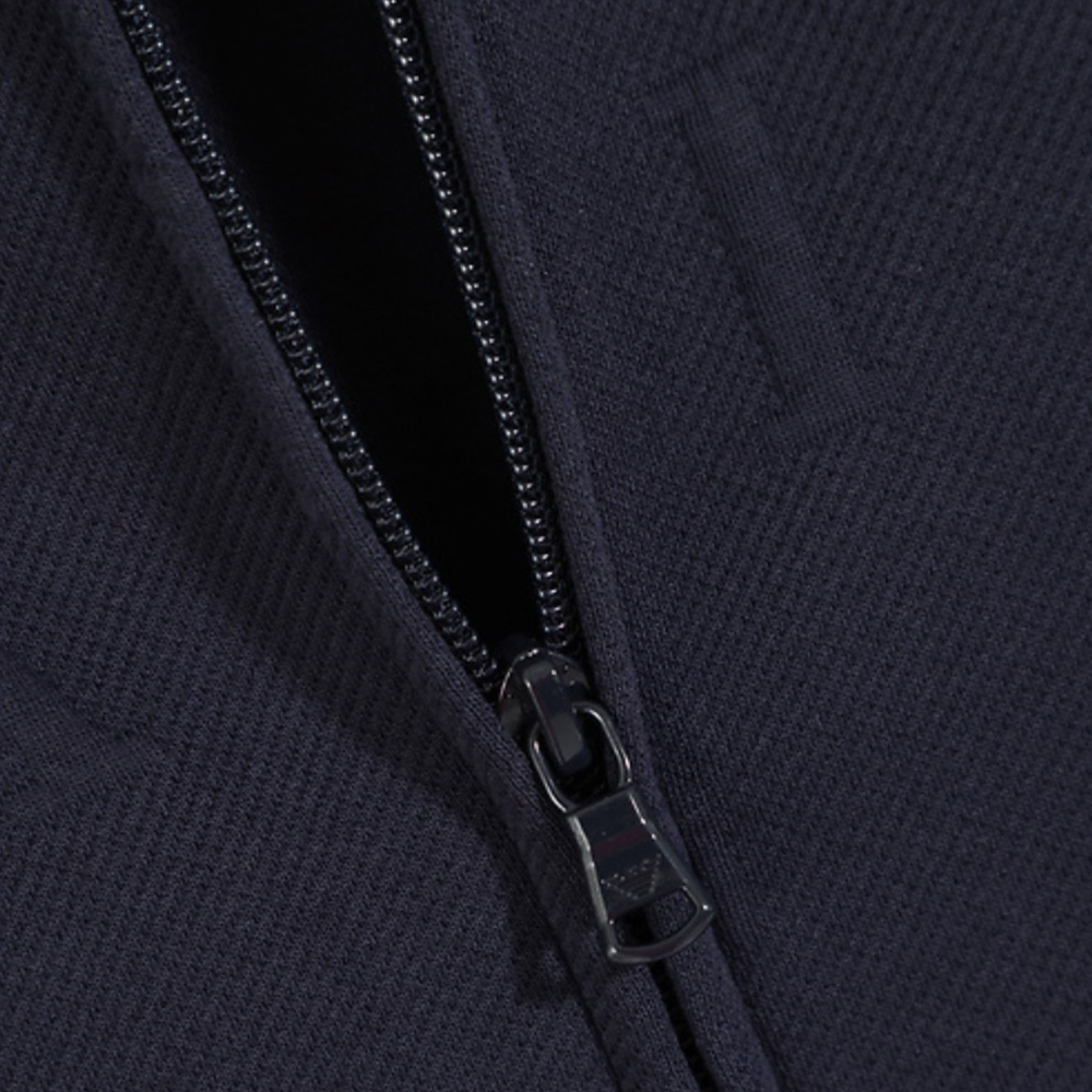 Женская толстовка темно-синяя Emporio Armani EW000392_AF15357