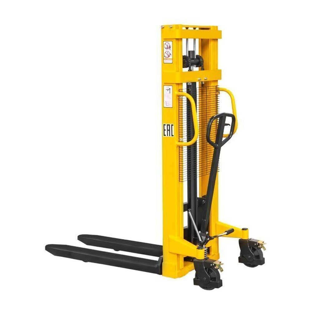 Ручной гидравлический штабелер SDJ 1525 (1500 кг; 2,5 м; фиксированные вилы) SMARTLIFT (SMART)