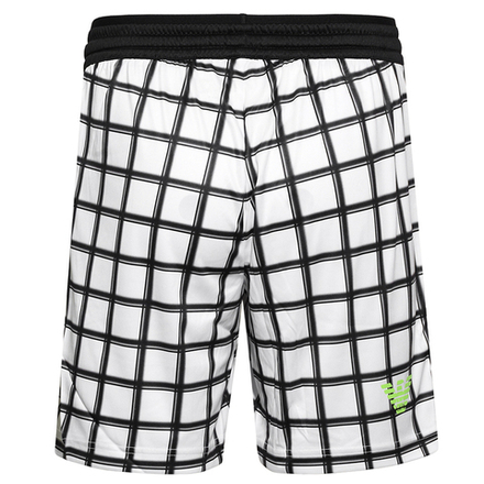 Мужские теннисные шорты EA7 Man Jersey Shorts - белый