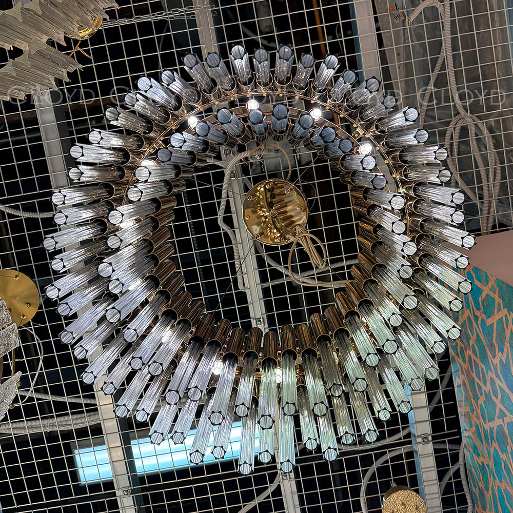 Люстра Cloyd MASSOLIT C14 / Ø62 см - золото (арт.11513)