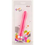 Вибратор средний розовый водонепроницаемый Funny Five (Цвет: розовый)