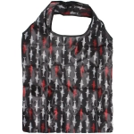 Сумка - шоппер с карабином «ИДЕЯДОМА», принт акулы, 60*38см/нагрузка до 10кг (инд. пакет истикер)