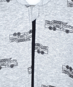 Комбинезон Пожарная машина 1 (серый)