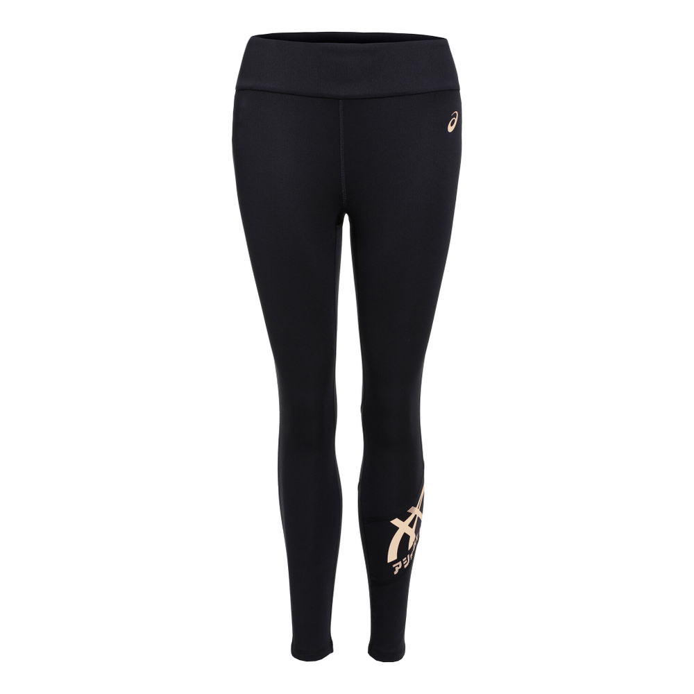 Женские теннисные брюки ASICS Tiger Tight Women - Black, Beige