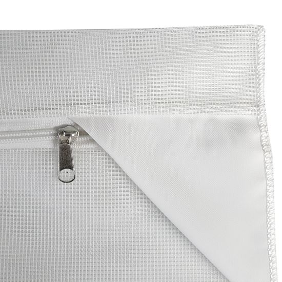 Сетчатый мешок для химчистки, на молнии, белый