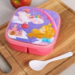 Yemək qabı \ Ланч-бокс с ложкой «Единорог», 400 мл