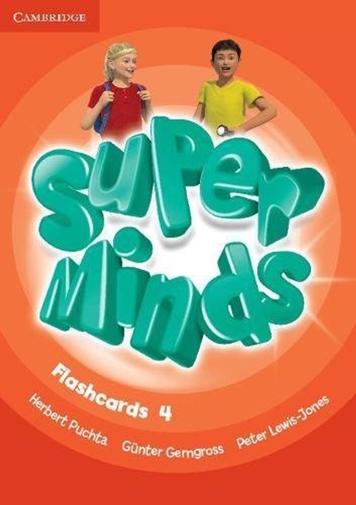 Super Minds Level 4 Flashcards (Pack of 89)