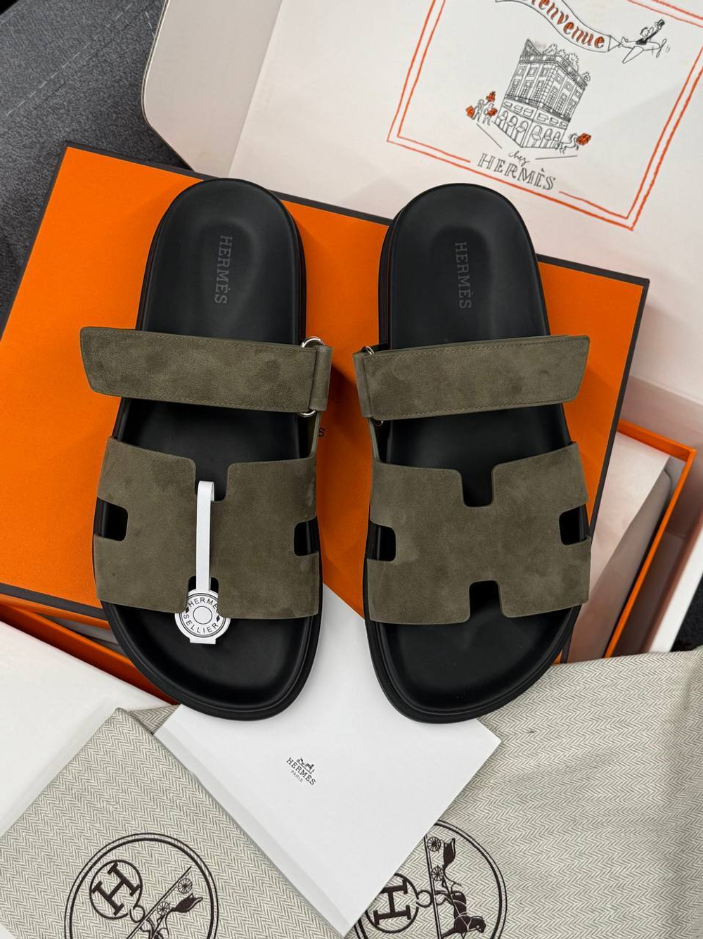 Шлепанцы Hermes