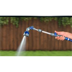 Пистолет распылитель для полива GREEN APPLE GACHW-618 телескопический, 46 см - 61 см, 8 режимов