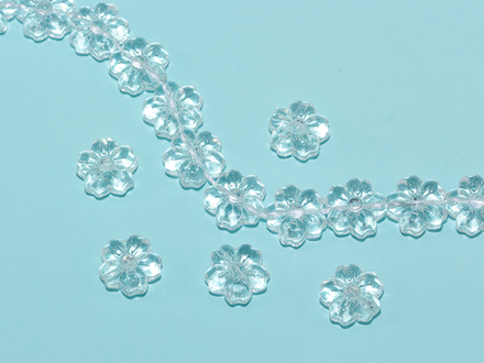 Бусина "Цветок" 13мм, стекло