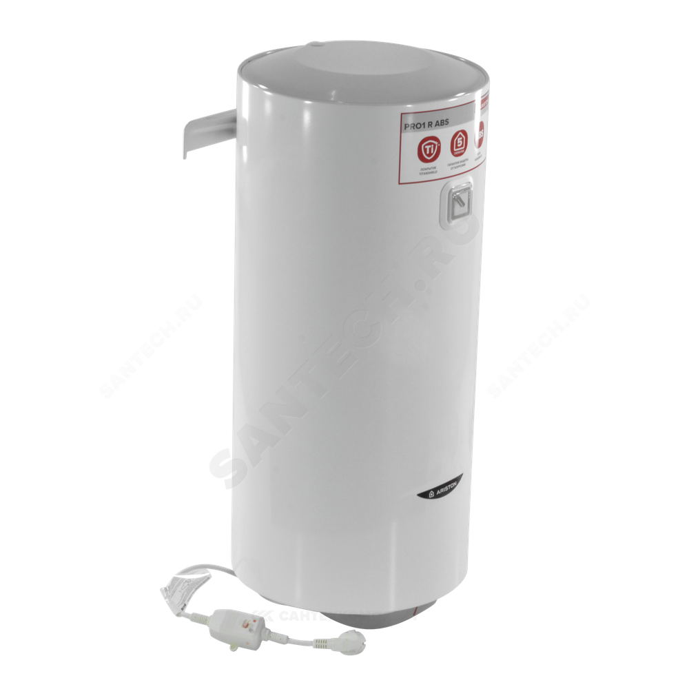 Водонагреватель электрический накопительный 30 л 1,5 кВт PRO1 R ABS 30 V SLIM Ariston 3700580