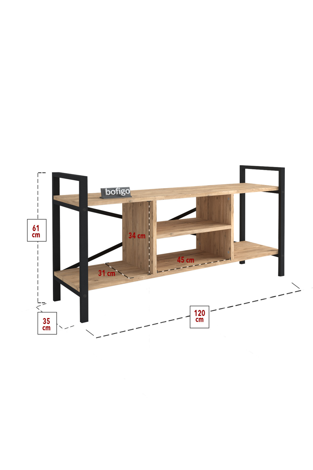 Тумба TV - сосна