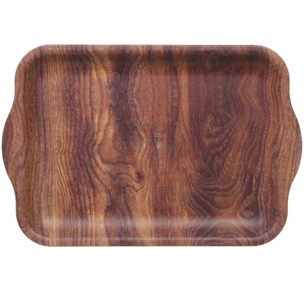Поднос пластиковый «WOOD» 45*30*2,5см