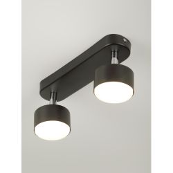Светильник настенно-потолочный спот Rivoli   7079-702 2хGX53 15 Вт поворотный
