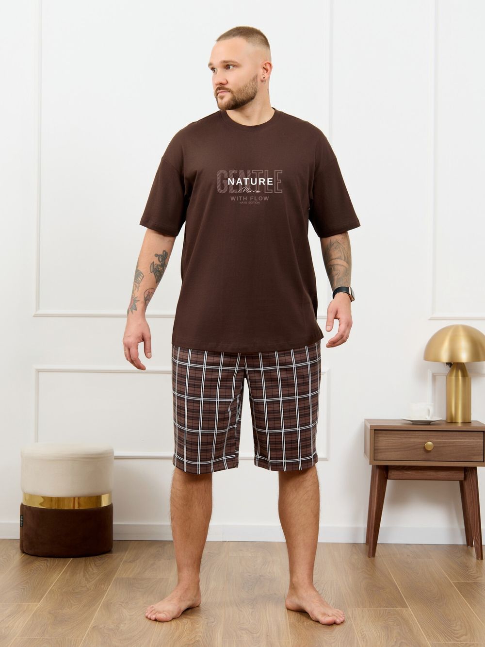 Костюм мужской Браун-4 Виотекс КОРИЧНЕВЫЙ