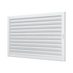 РЕШЕТКА ВЕНТИЛЯЦ. РАЗЪЕМНАЯ С СЕТКОЙ 300 Х 200 ММ ПЛАСТ. (1/50) "ЭРА"  241382