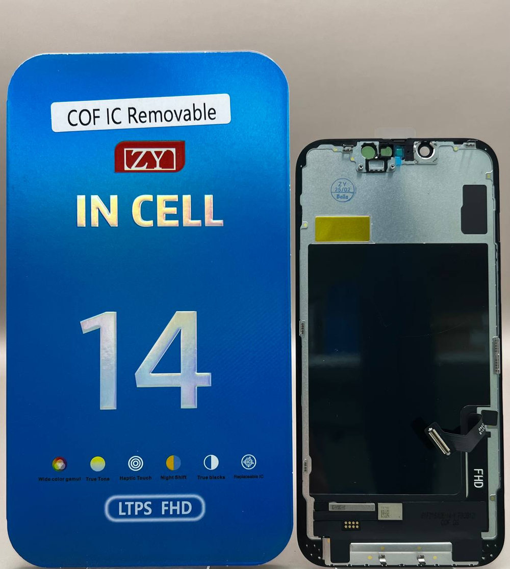 Дисплей iPhone 14 1080P Full HD COF incell ltps ZY