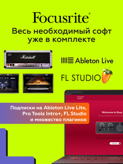 Звуковая карта Focusrite Scarlett 4i4 4th Gen