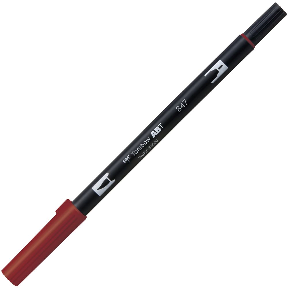 Tombow ABT Dual Brush Pen: 847 Crimson