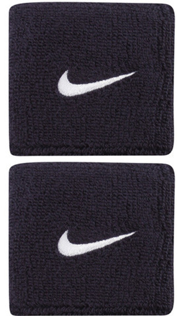 Напульсник теннисный Nike Swoosh Wristbands - черный