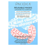 Pacifica, многоразовые маски для области глаз и бровей, 3 шт.