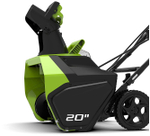 Снегоуборщик GREENWORKS GD40SB 40В,51см,б/щ,1хАКБ 4Ач и ЗУ (2600607)