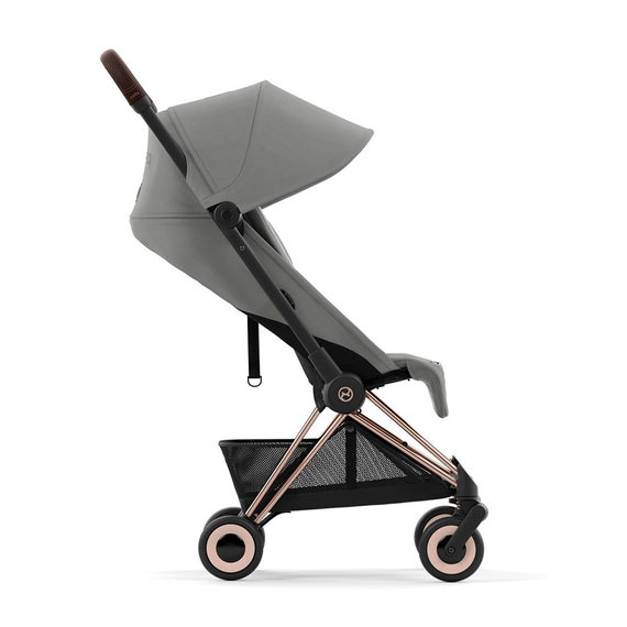 Прогулочная коляска Cybex Coya Mirage Grey шасси Rosegold