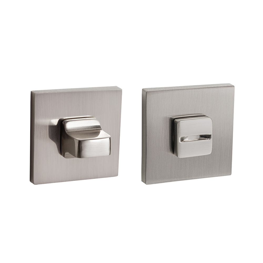 Завертка дверная на низком основании ВК6 JS SN-3 мат.никель