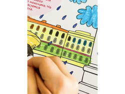 Раскраска для девочки и мальчика, путеводитель по Санкт-Петербургу