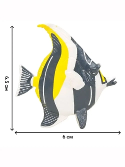 Игрушки фигурки в наборе морские животные (акула, морская черепаха, мавританский идол, тюлень и др)