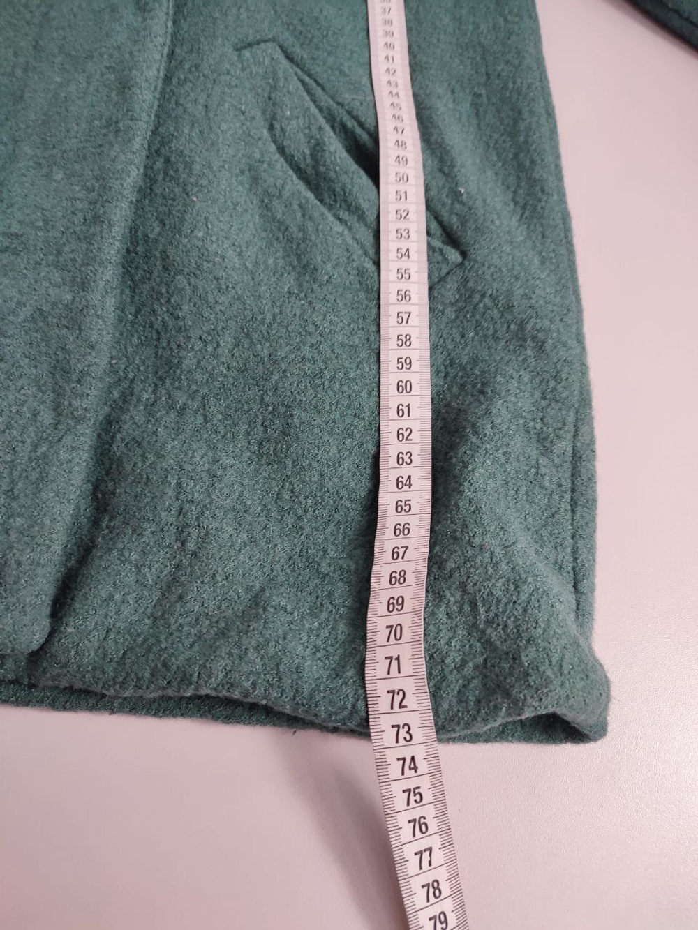 Полупальто Monki с шерстью 44 размер