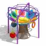 Верёвочный лабиринт «Облако сказок» 5×5×4 м