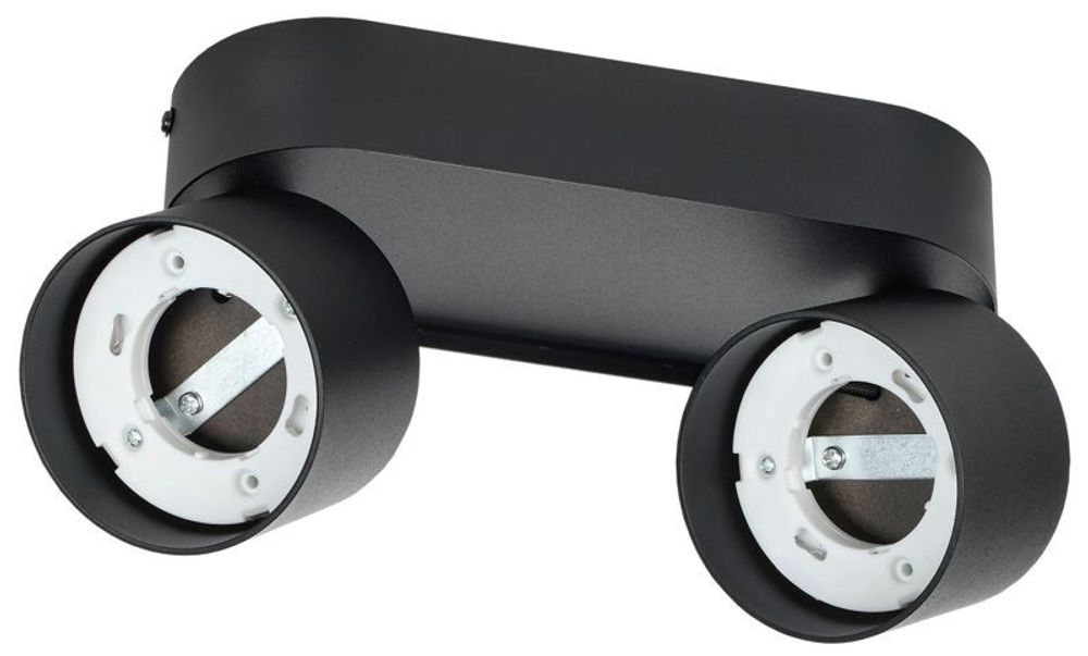 Светильник 4042 2хGX53 настенно-потолочный черн. IEK LT-USB0-4042-GX53-1-K02