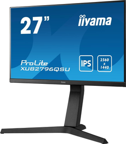 Монитор Iiyama 27;; XUB2796QSU-B1 2560x1440 IPS WLED 75Гц 1ms FreeSync HDMI DisplayPort