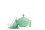 Свеча ароматическая Cote Noire Art Deco Round Tiffany Blue & Gold