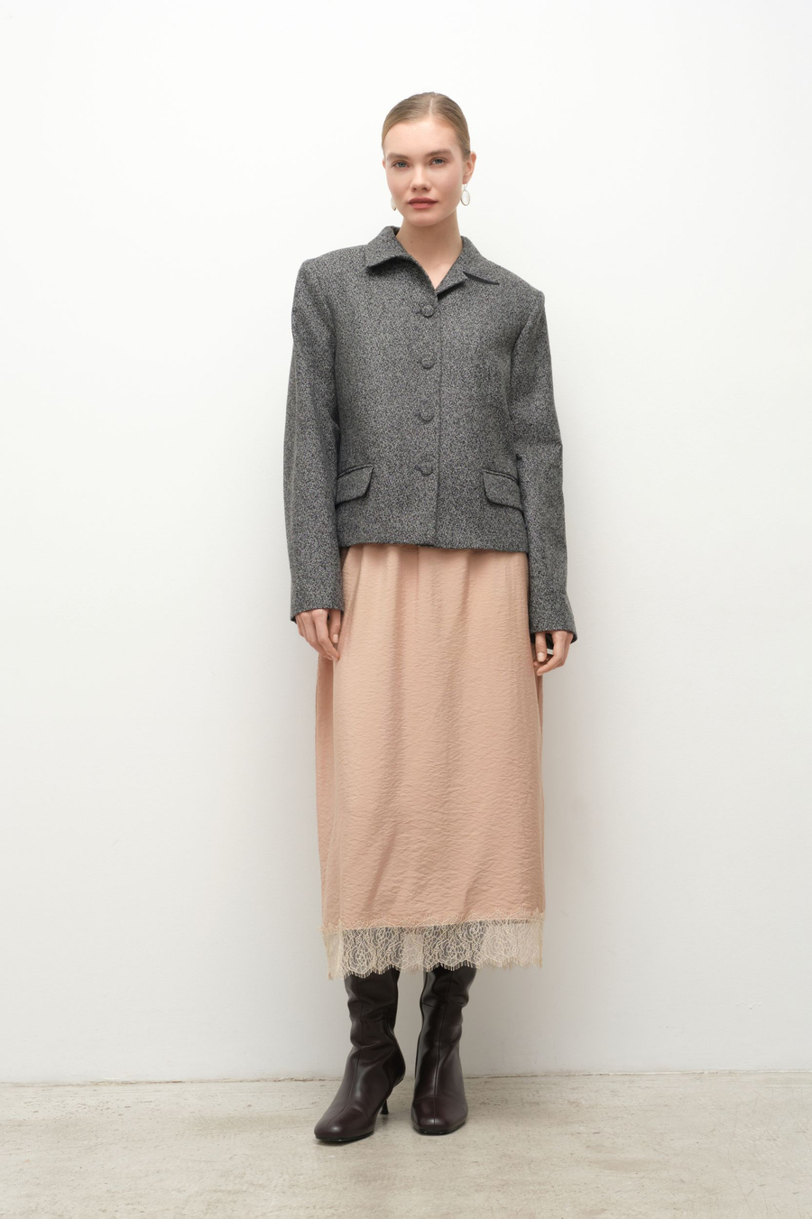 Жакет укороченный