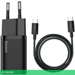 Сетевое зарядное устройство Baseus Super Si 25W Black (TZCCSUP-L01)