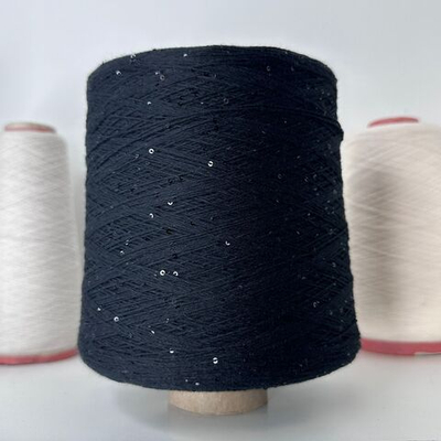 FORTE; 100% хлопок, пайетки 2мм; 640м/100гр; цвет нити черный, пайетки в цвет нити; ТОЛЬКО!! бобинки: 216, 203 гр