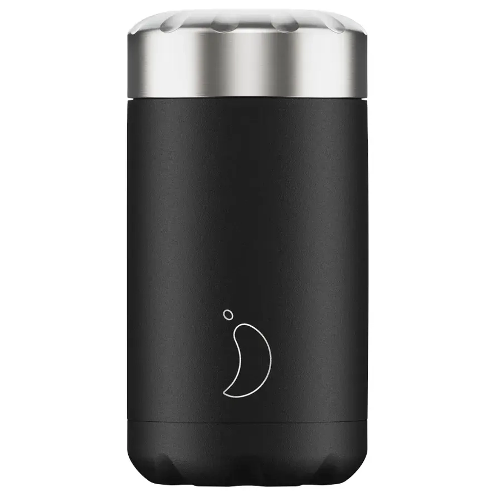 Chilly's Bottles Обеденный термос Monochrome 500 мл Черный
