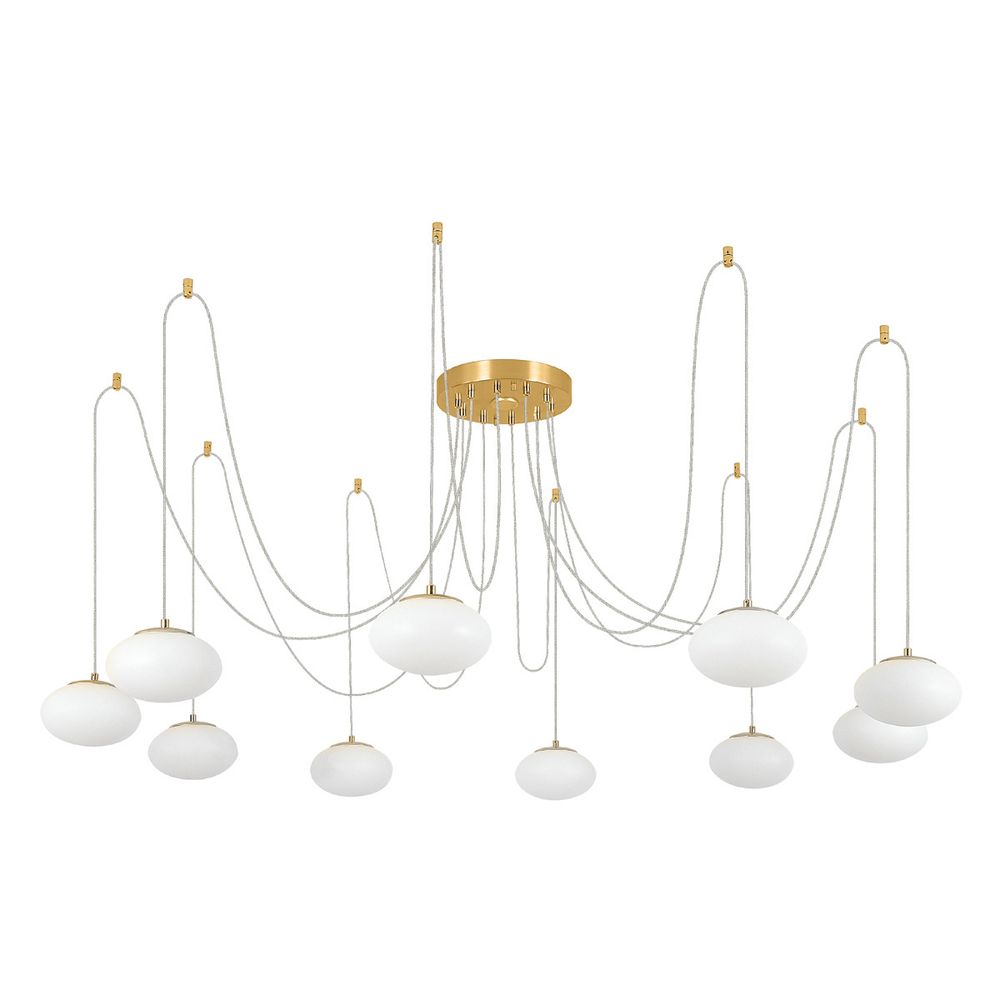 Citilux ATMAN SMART CL226A093 LED RGB Умная подвесная люстра Бронза