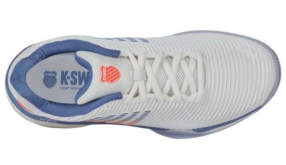 Мужские кроссовки теннисные K-Swiss Hypercourt Express 2 - белый