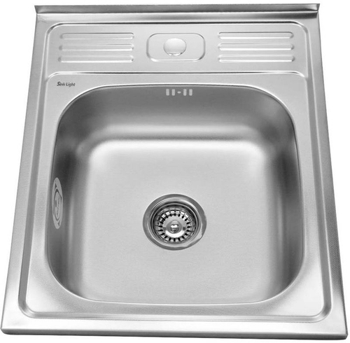 Мойка для кухни накл. 500х600 0.8мм/г180мм SMS